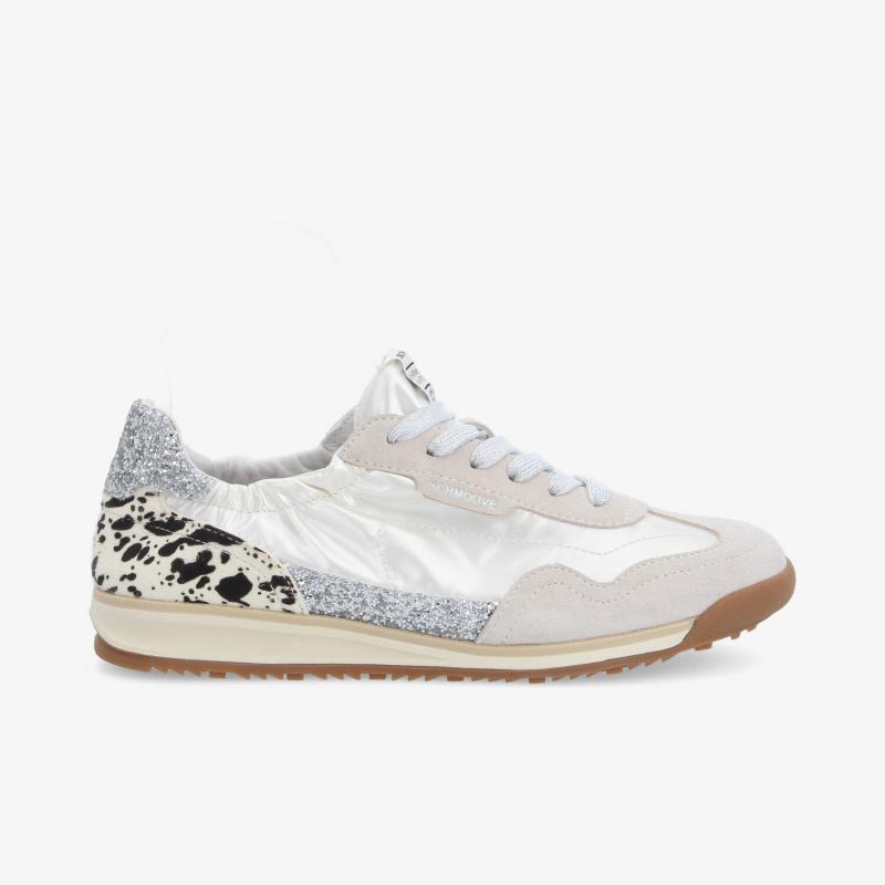 CAMDEN SNEAKER W - NYL/SDE/GLITTER - GREY